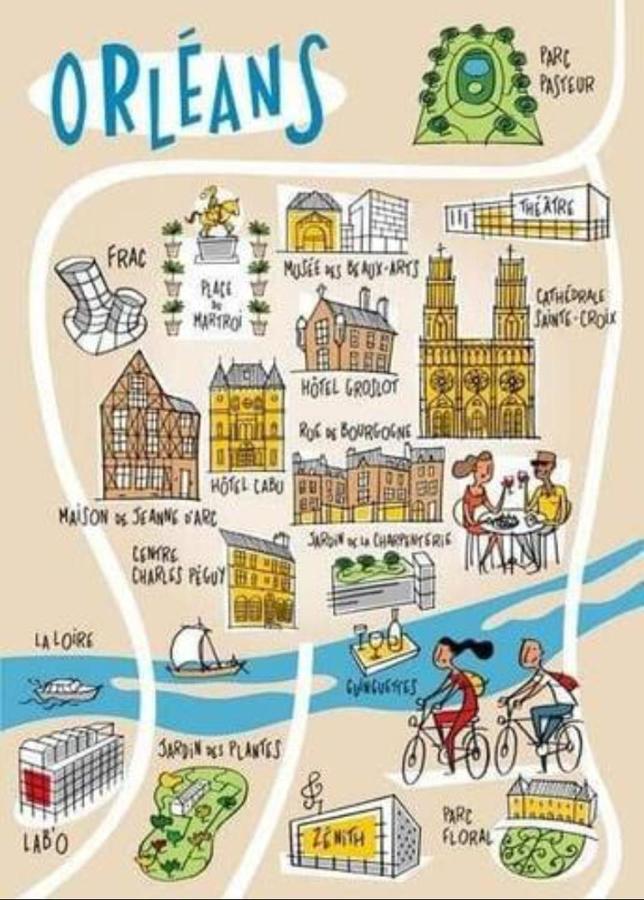Le Scandinave, Proche Bord De Loire Orleans Luaran gambar